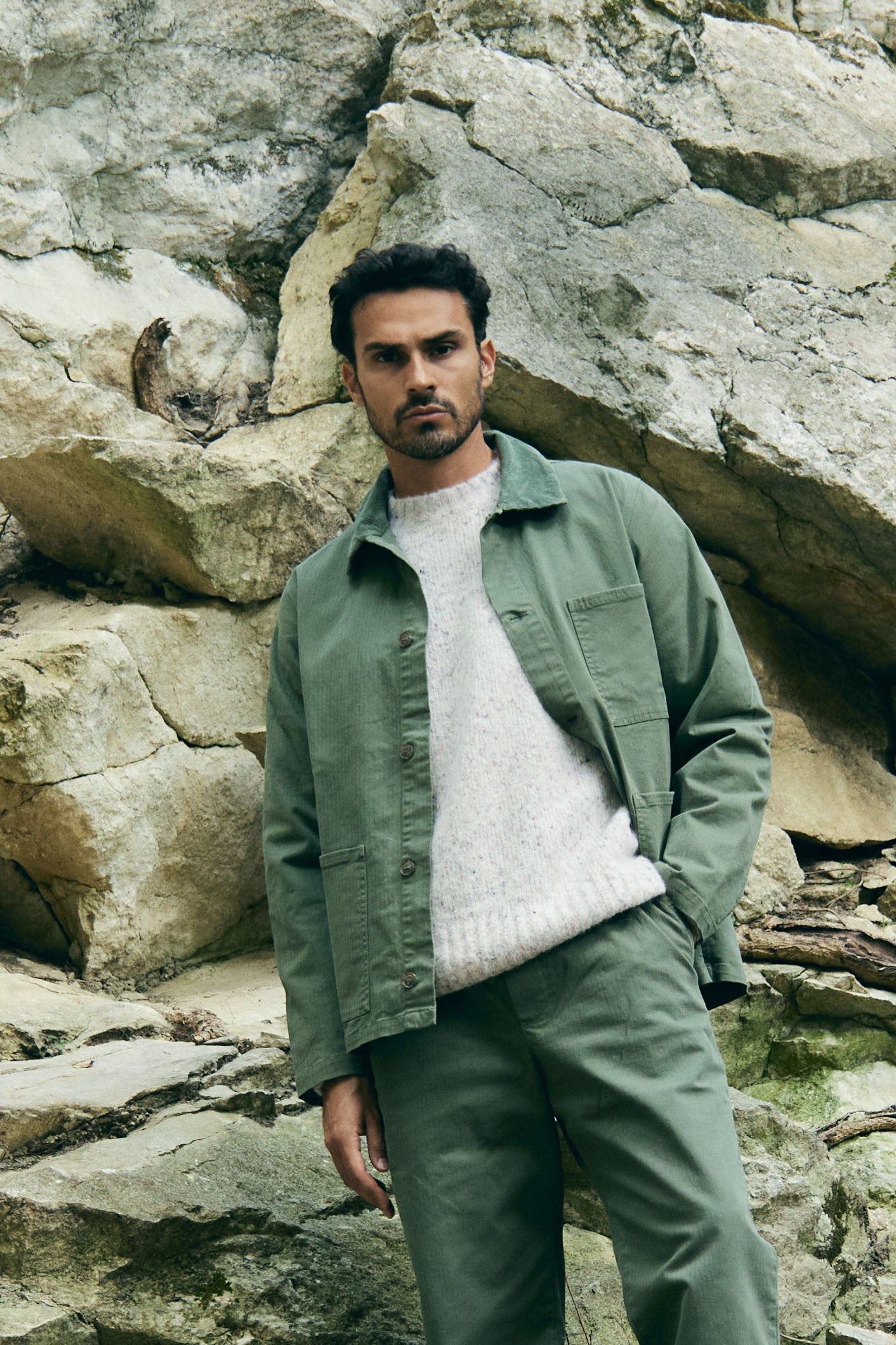 JADE Herringbone Jacket