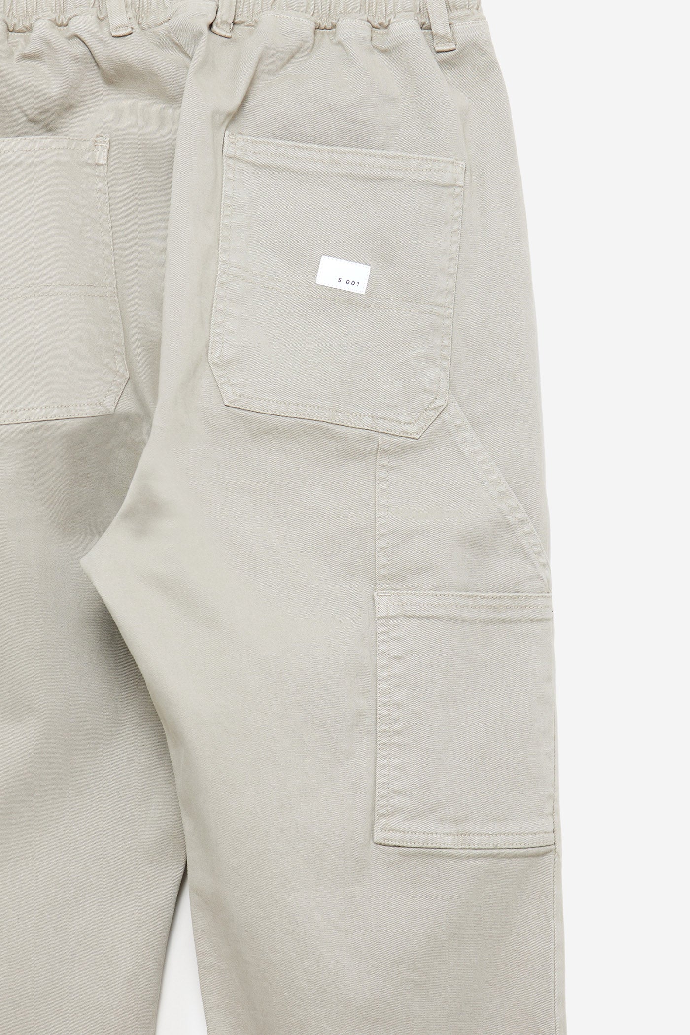 PARRIS Belted Gabardine Trousers