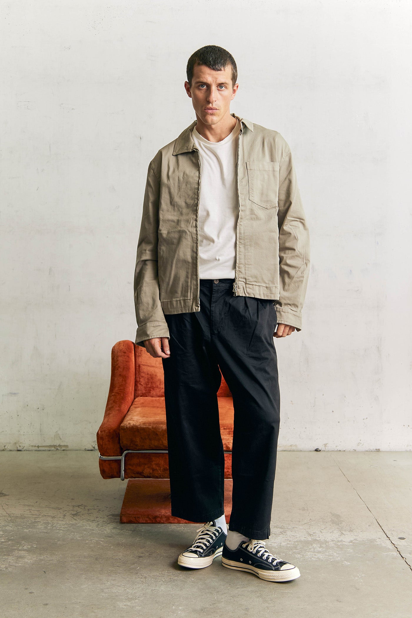PERRY Peachy Satin Trouser