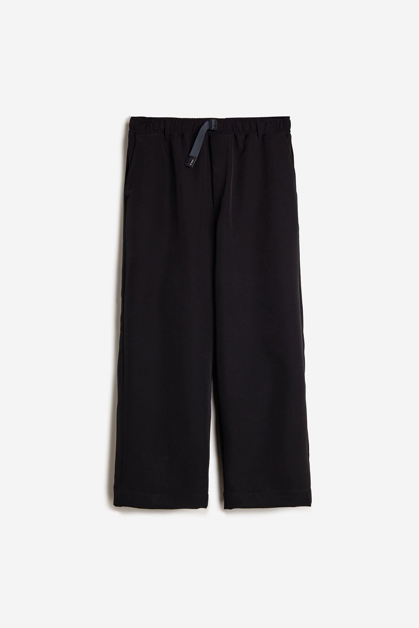 PERSEO Belted Polyester Trousers