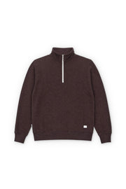 FRED Half-zip Sweatshirt – Brown