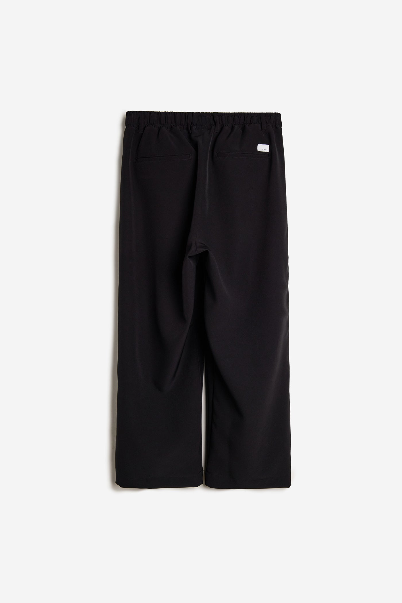 PERSEO Belted Polyester Trousers