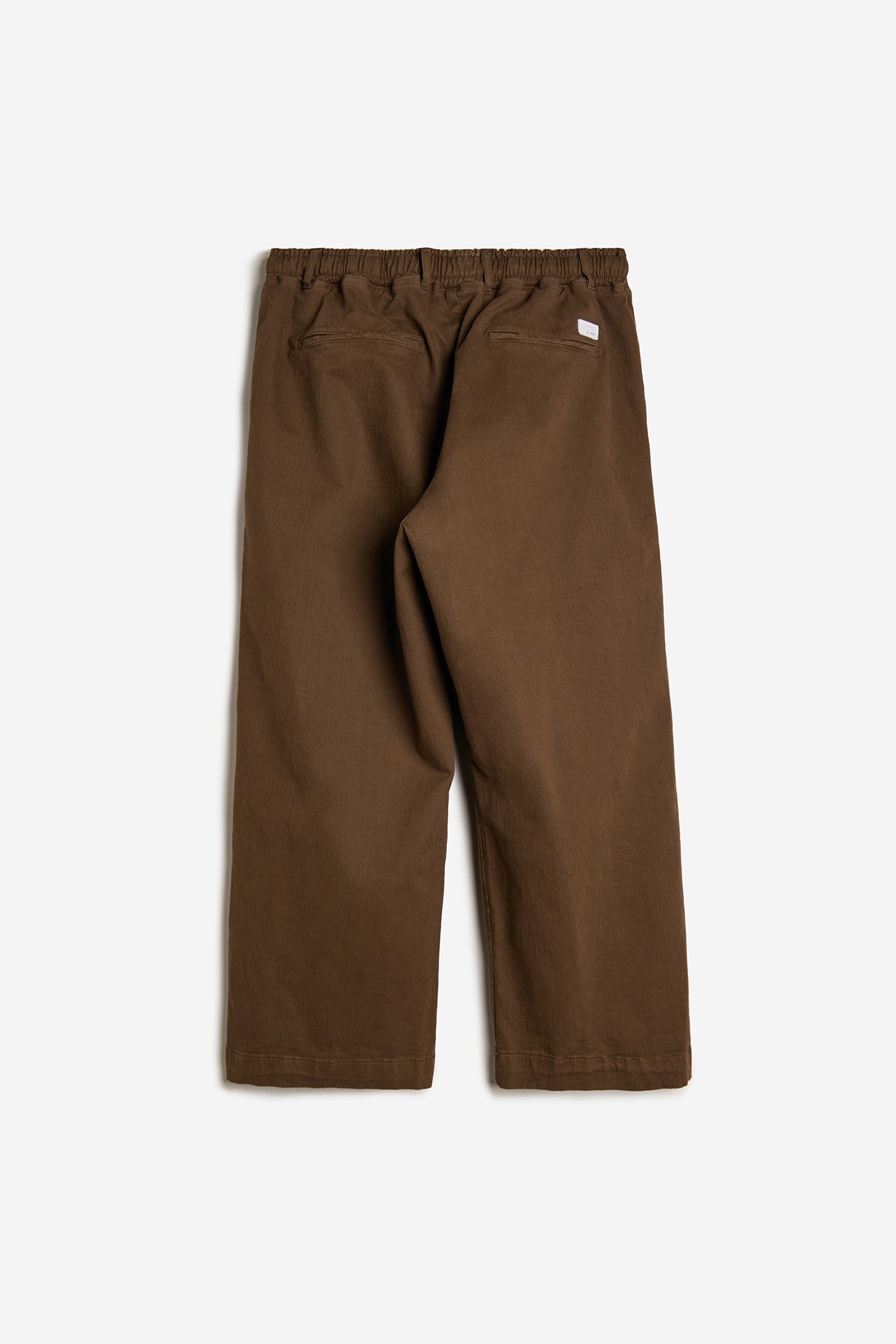 PERSEO Belted Herringbone Trousers