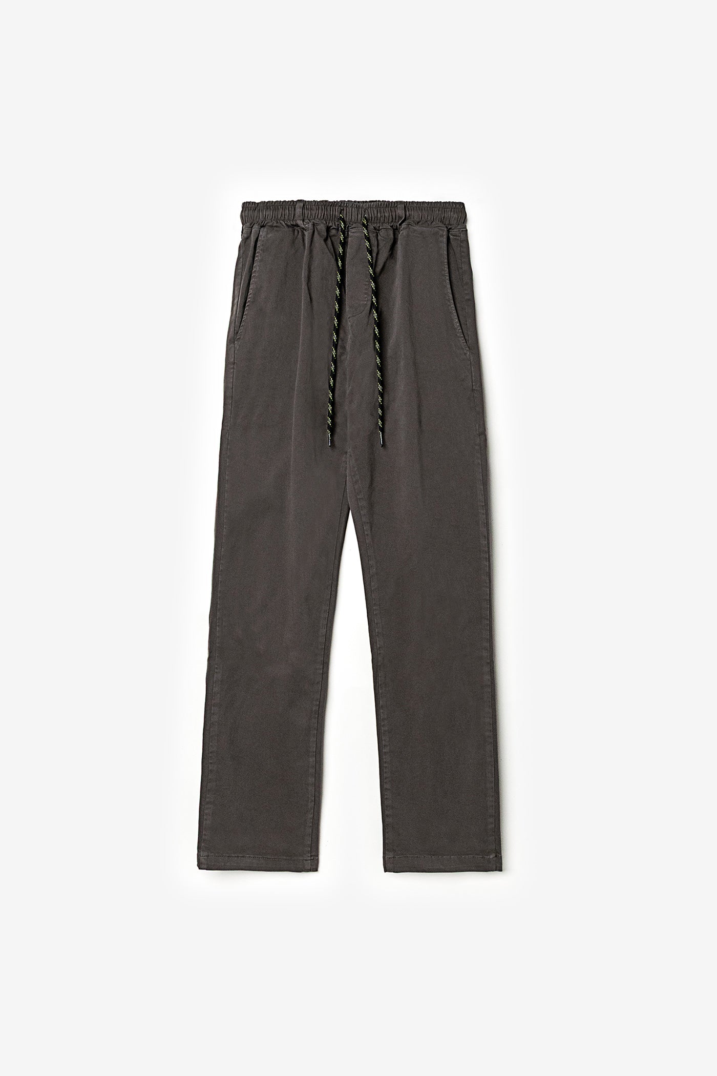 PIERCE Belted Gabardine Trousers